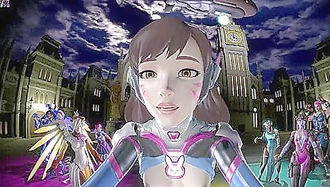 Three sexy ladies with lingerie and sexy lingerie in vr