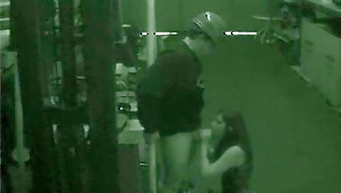 Deepthroat video clip of a brunette with a hot face