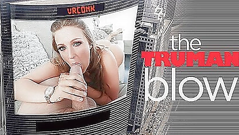 Blonde and brunette in high heels in vr porn video 2