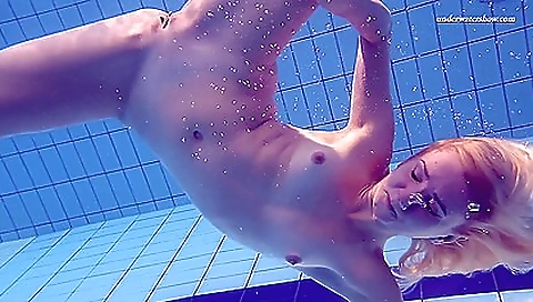 Shows How Sexy One Be Alone In The Pool With Elena Proklova