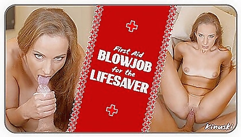 First Aid Blowjob For The Lifesaver With Kinuski Kakku