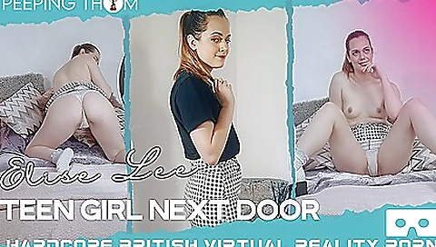 teen 18+ Girl English teen 18+ Solo Masturbation Vr