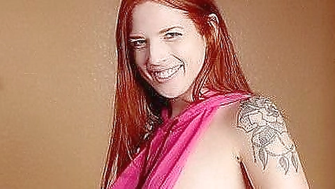 Big black cock to a red haired teen girl in hot porn