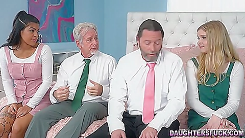 Harlow West In Maya Ferrell Stepfamily Interracial Foursome