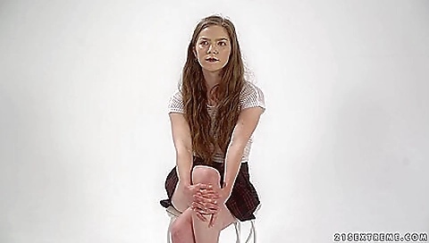 Brunette teen is fucking a black grandpa in this vid