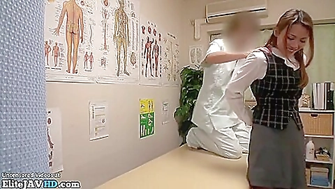 Japanese Massage With Beauty In Pantyhose Goes Too Far
