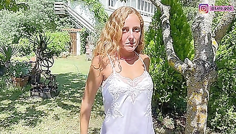 Hairy pussy and big booty with a blowjob and deepthroat